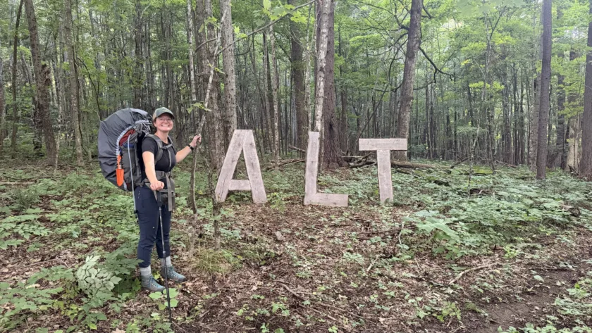 Walk and talk: Allegheny Trail hike doubles as research project